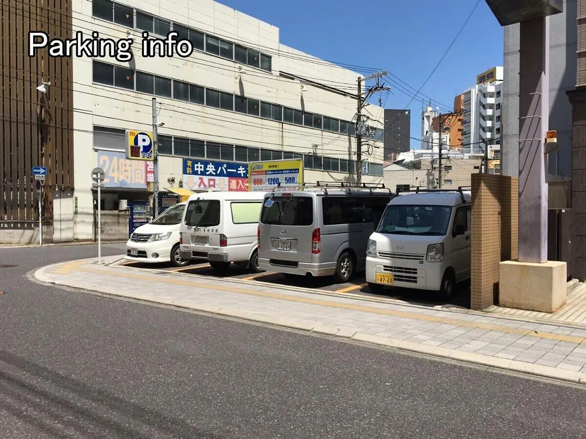 Bhotel Heiwaodori 601 - New Apt In Famous Hiroshima Dori For 6P Apartment